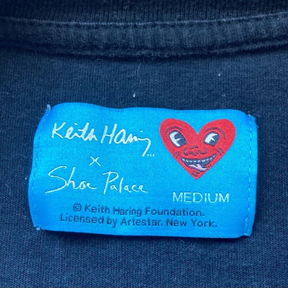 Keith Haring x Shoe Palace Collab Tee | M | Artwear Collectible | graphic tee - Picture 8 of 9